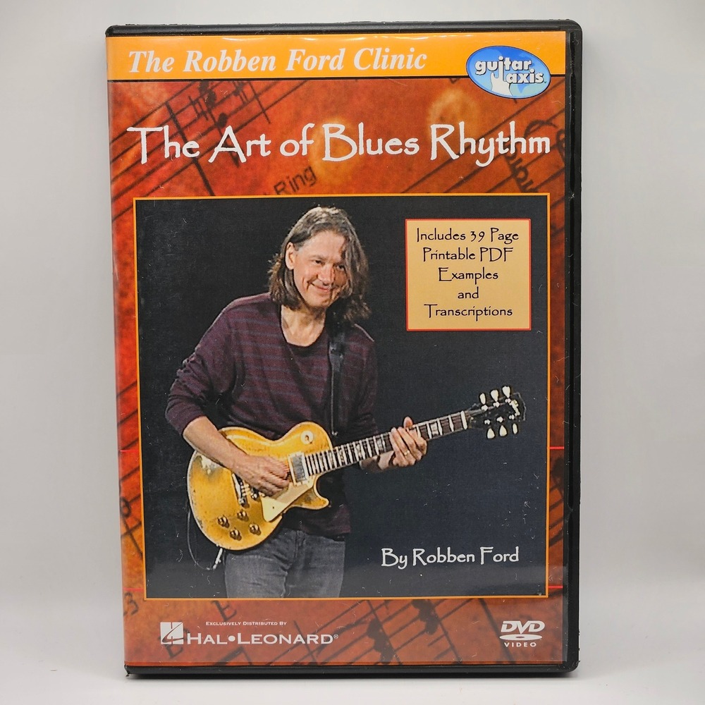 Hal Leonard Robben Ford The Art‎ of Blues Rhythm DVD Guitar Clinic HL00320708